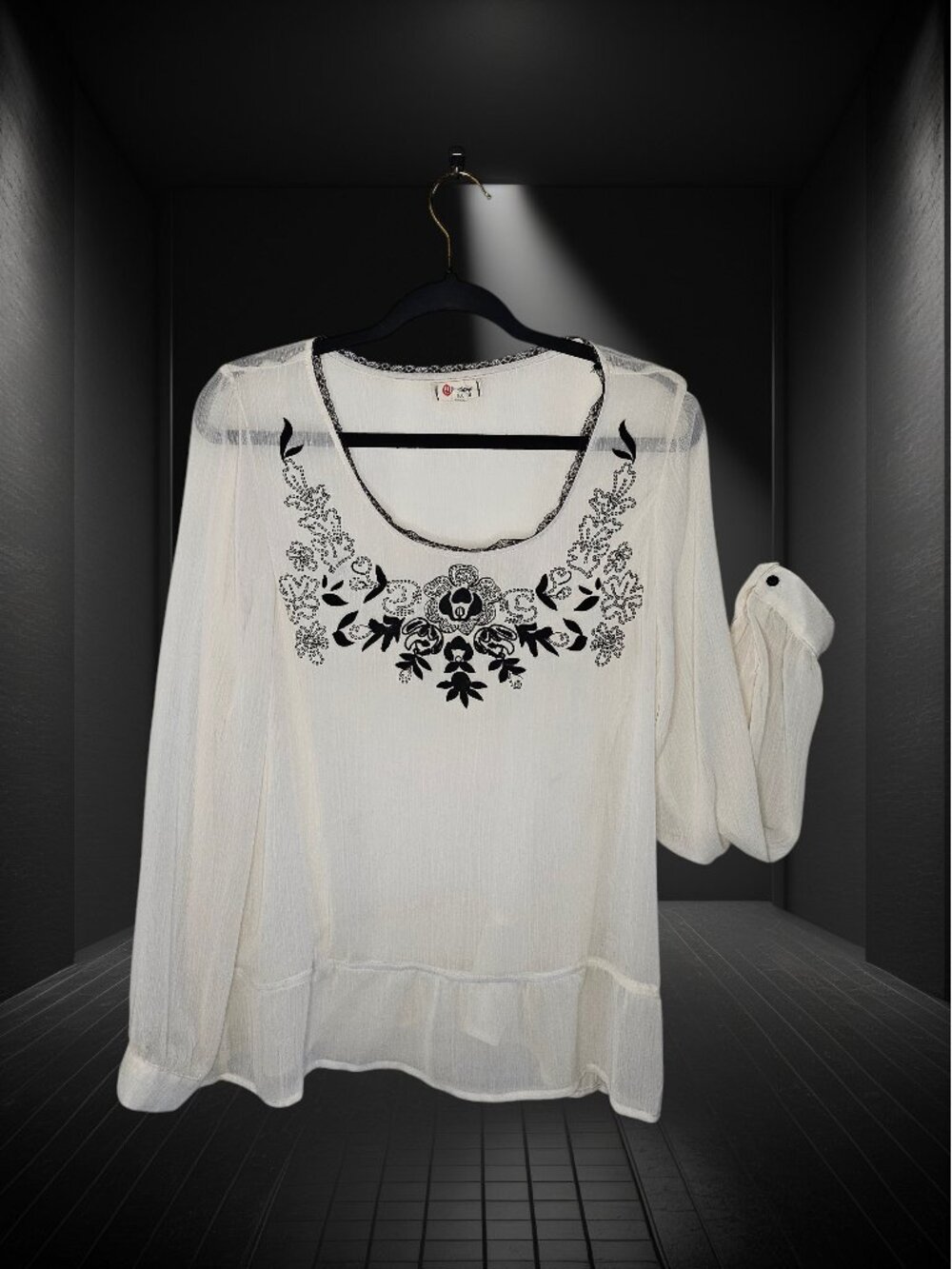 Sheer, sweet, and effortlessly feminine